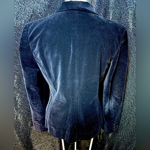 Ann Taylor Black Velvet Blazer - Picture 4 of 10